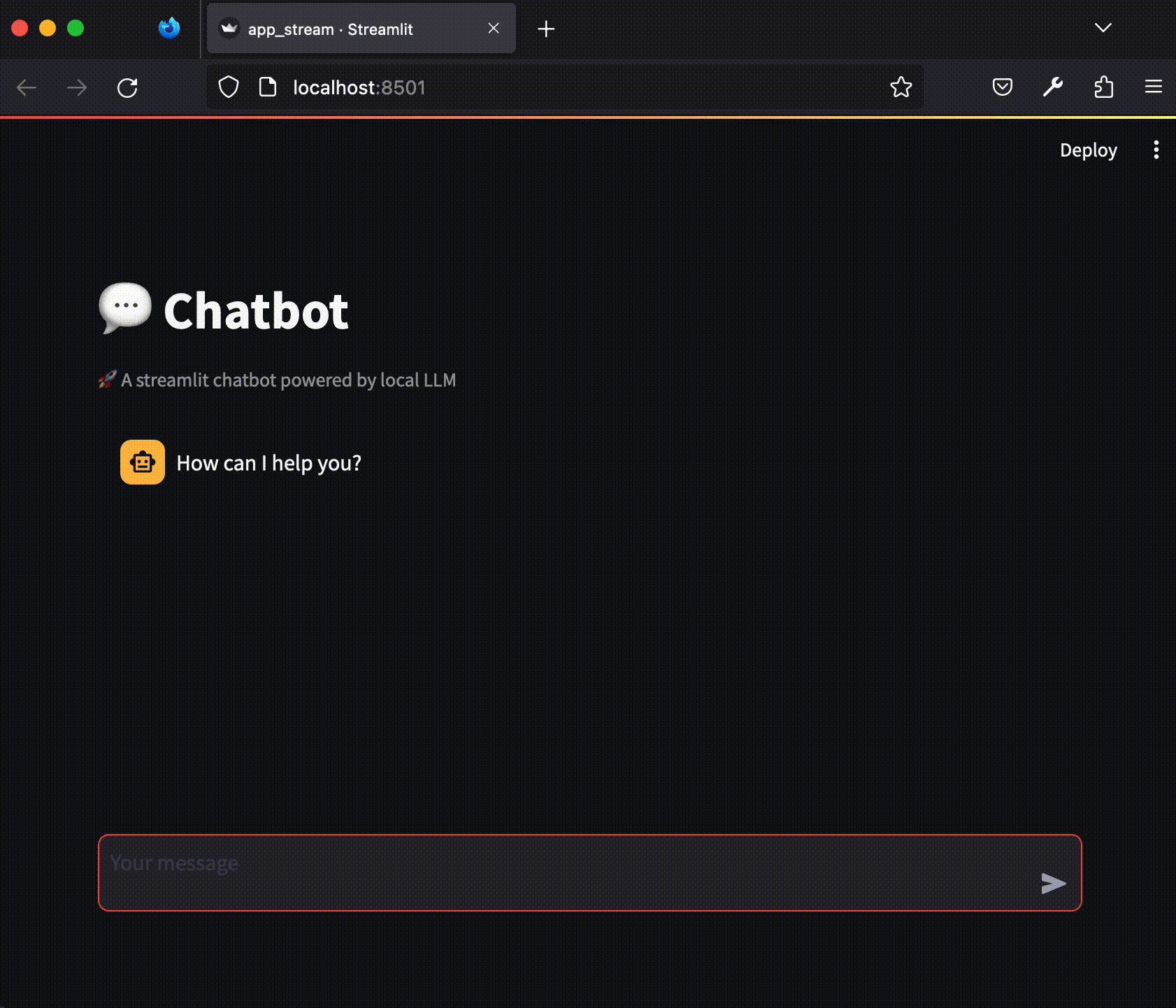streaming dummy bot